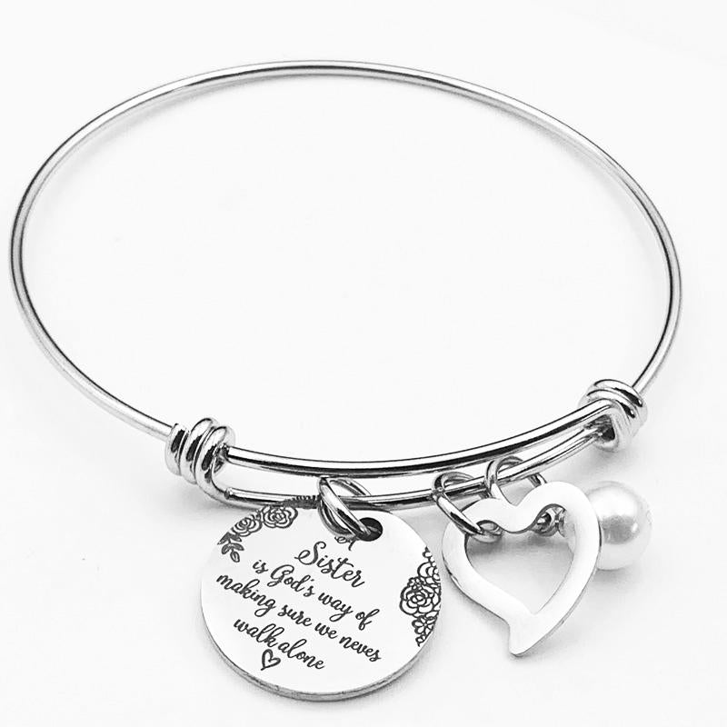 Avelena | Niemals Allein Schwester Armband