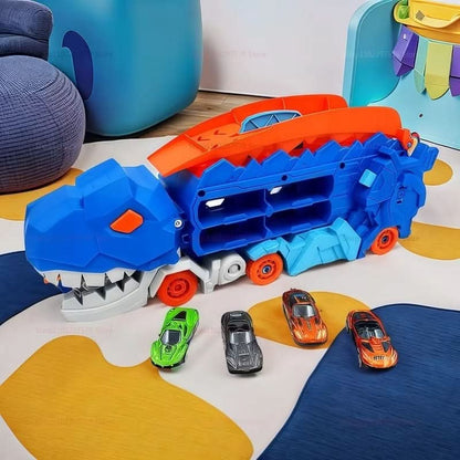 Avelena | Transformierendes Dinosaurier-Auto-Spielzeug für Kinder