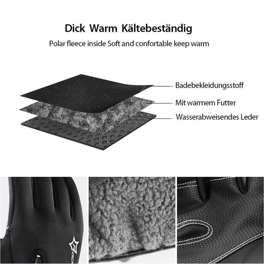 Avelena | Warme wasserdichte Touchscreen-Handschuhe mit Futter