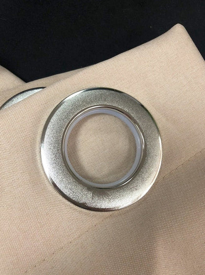 Avelena | Dicke Beigem Leinenstoff Duschvorhang