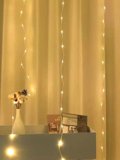 Avelena | 120 LED 2 x 2M Vorhang Lichterkette - Neuheiten Beleuchtung