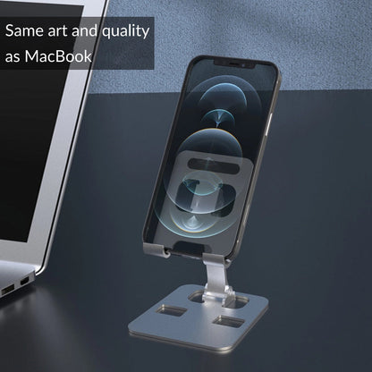 Avelena | Aluminium Verstellbarer Desktop Telefonhalter