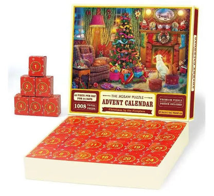 Avelena | Puzzleadvent 24 Puzzleteile Adventskalender Kalender - Zufälliges Design