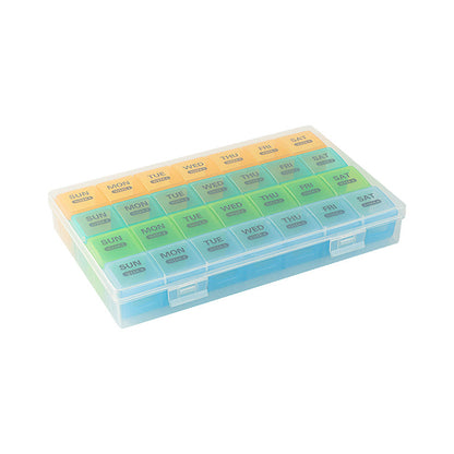 Avelena | Tabletten-Organizer (28 Fächer)
