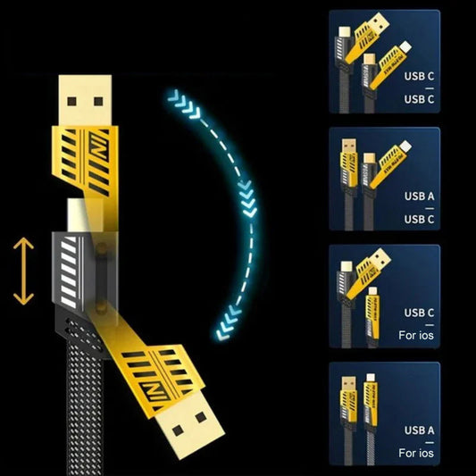 Avelena | 4 in 1 PD 65W Schnelllade-Kabel