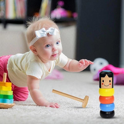 Avelena | Unzerstörbares Holz-Mann Zauberspielzeug