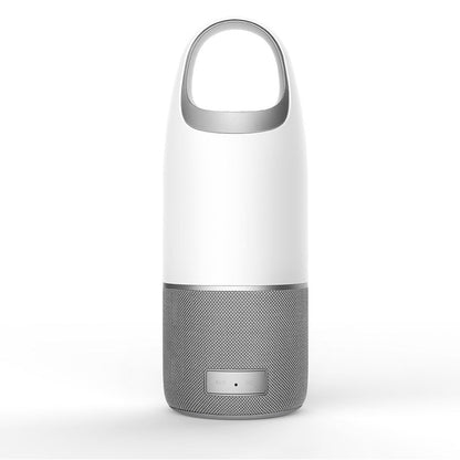 Avelena | Wireless Portable Mini Bluetooth Lautsprecher, mit Stereo, bunten Lichtern, einstellbarer Helligkeit, Powerbank, AUX-Audioeingang und Unterstützung für Speicherkarte, zum Fahren, Urlaub, Sport und mehr