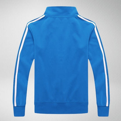 Stylisches Unisex-Sportjacke mit Streifen