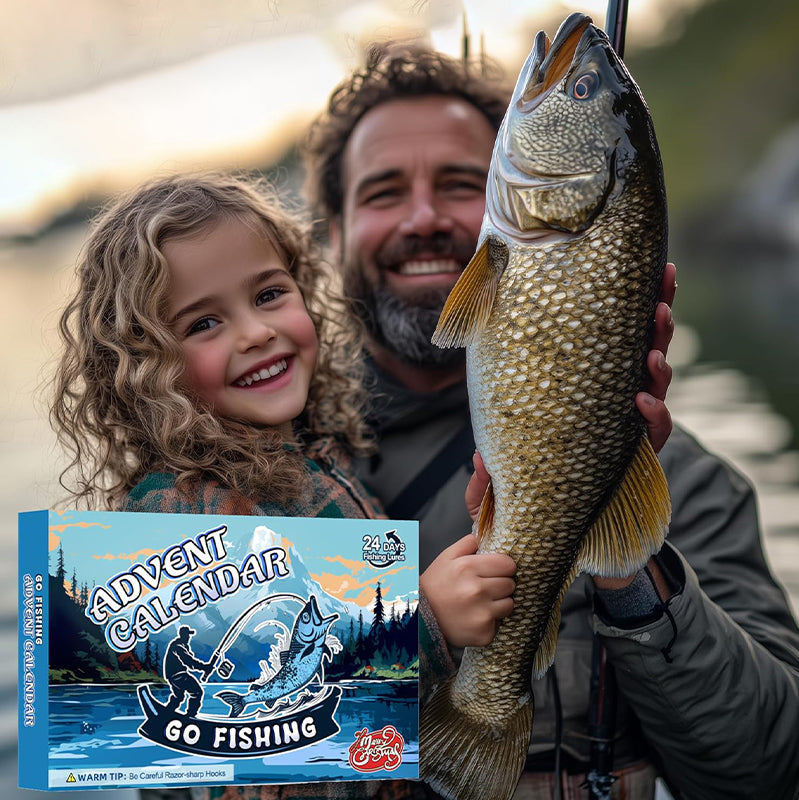 Avelena | Vorverkauf>>24 Tage Weihnachts Countdown Fisch Angelset