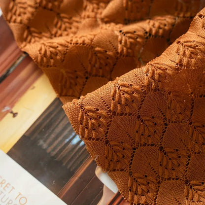 Avelena | Amber Glow Boho Spitzenfenster-Vorhangpaneel