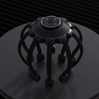 Avelena | Elektrischer Oktopus Kopf-Massager - Beste Kopf-Massagemaschine mit Vibrations-Therapie