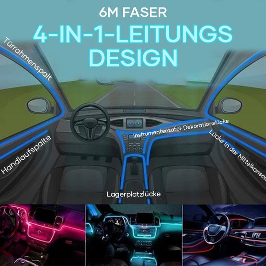 Avelena | 4-in-1 LED Atmosphärenlicht für Autos