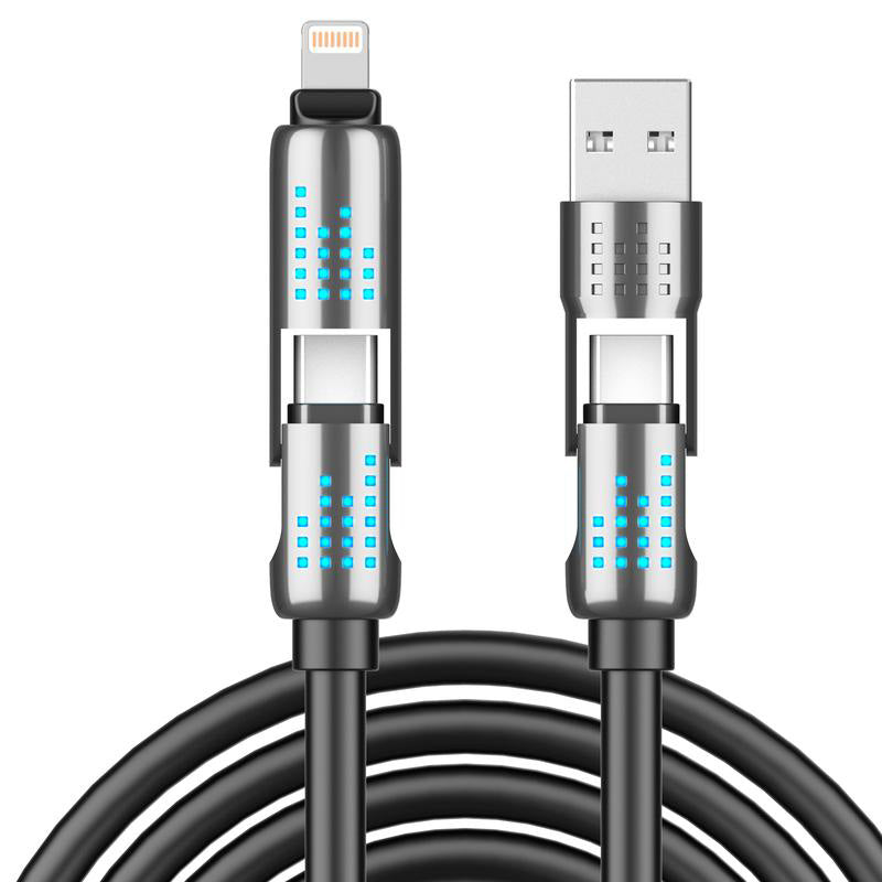 Avelena | 240W 4-in-1 USB-C Schnellladekabel