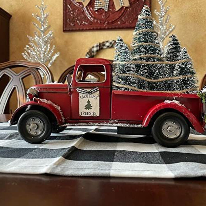 Avelena | Rote Bauernhof Auto Decoration