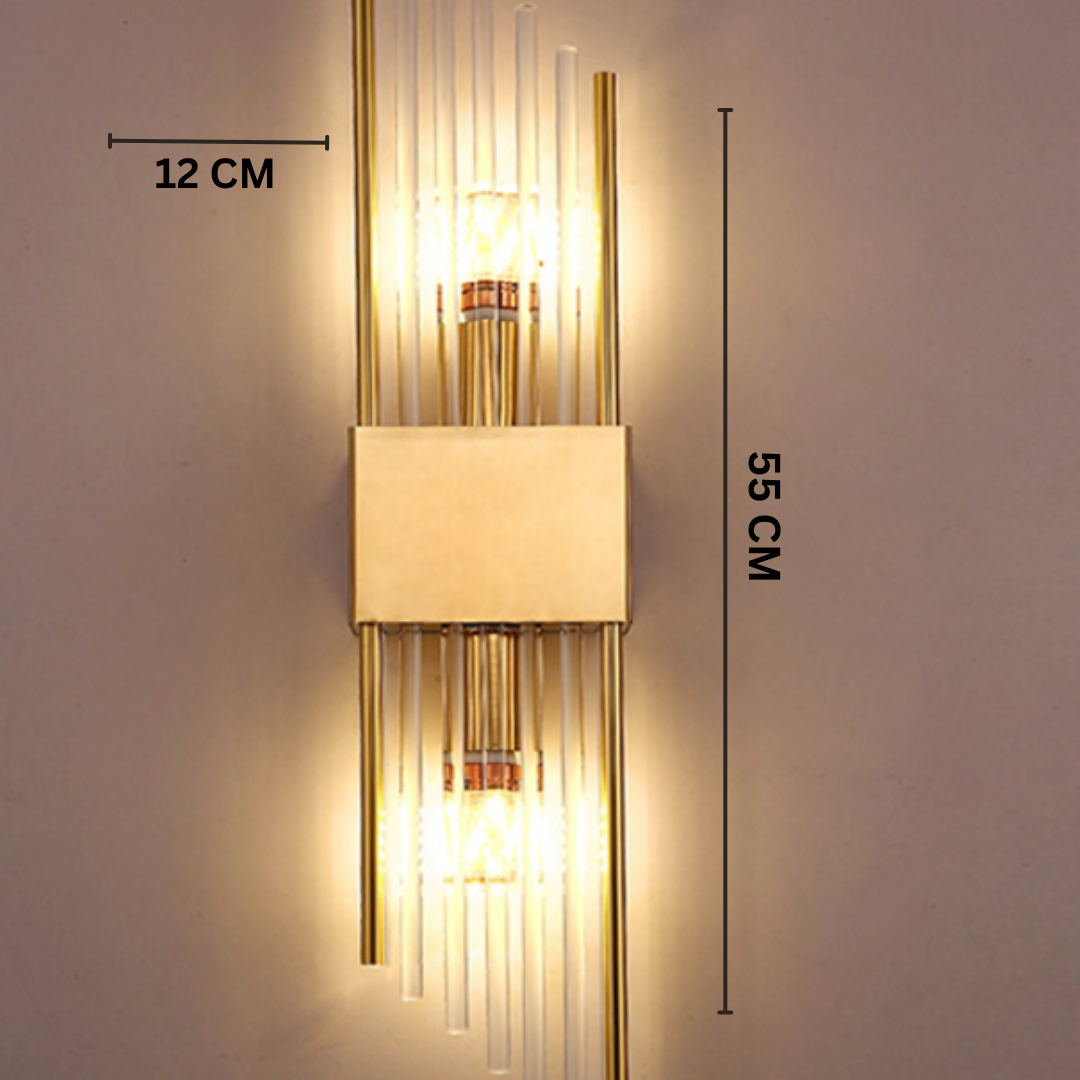 Avelena | Wandleuchte - GlamorLite - Luxuriöses Design - Elegant und Raffiniert