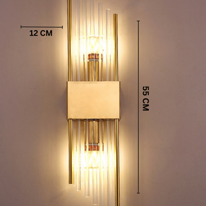Avelena | Wandleuchte - GlamorLite - Luxuriöses Design - Elegant und Raffiniert