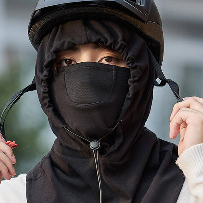 Avelena | Hooded Face Mask mit Nackenwärmer für das Radfahren