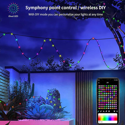 Avelena | Wi-Fi Bluetooth Smarte LED für Außenbereich