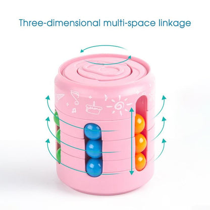 Avelena | Magic Roll Beads Orbital Rubik's Cube Spielzeug