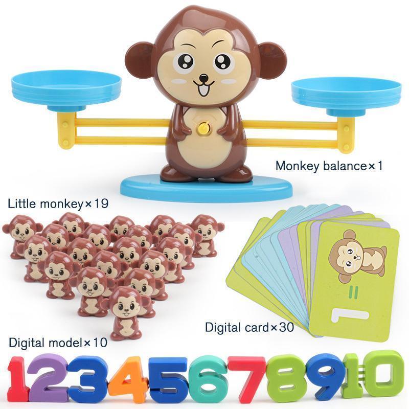 Avelena | Monkey Balance Cool Math Spiel für Kinder