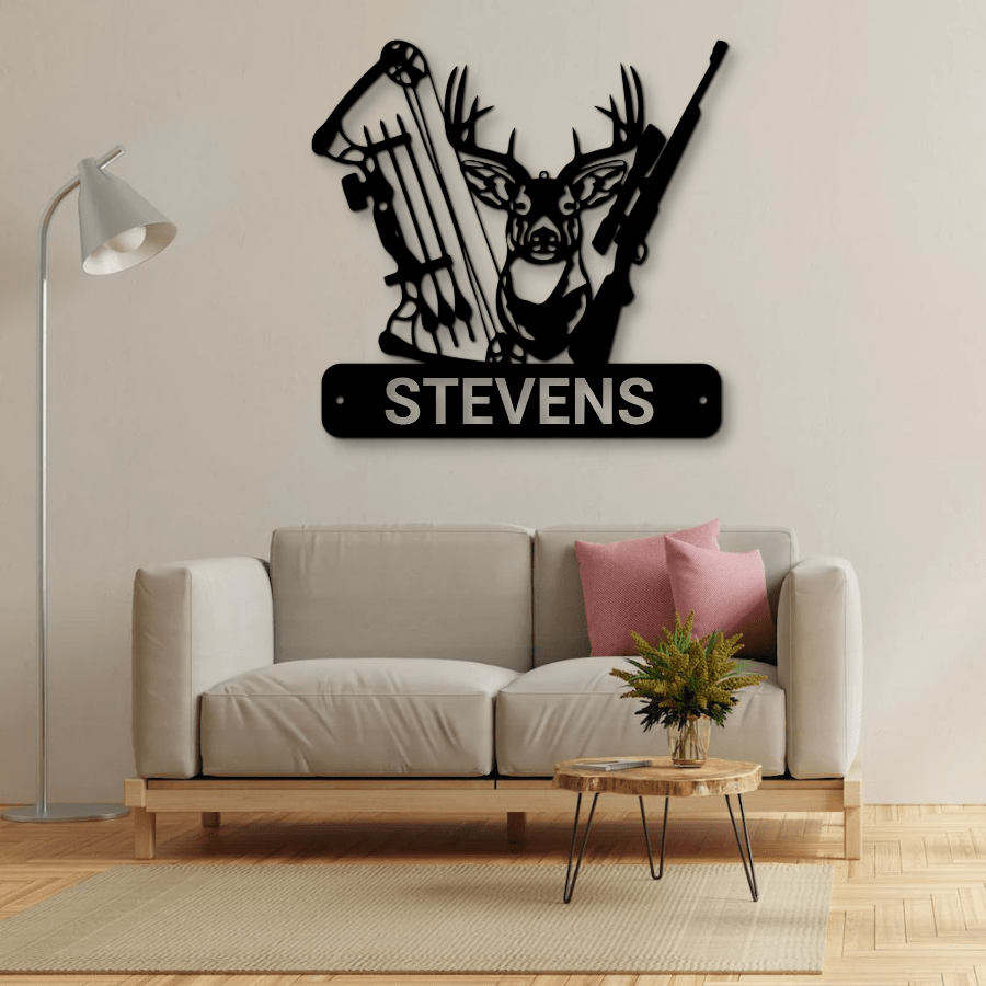 Avelena | Hunter Monogram Stahlzeichen