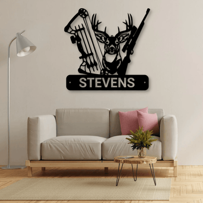 Avelena | Hunter Monogram Stahlzeichen