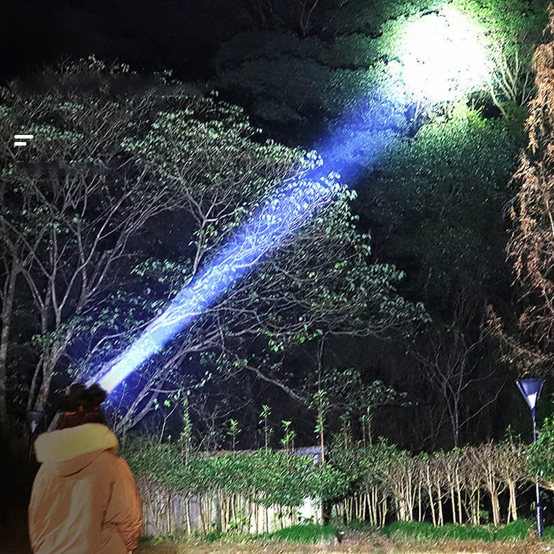 Avelena | Breitstrahlende LED-Stirnlampe mit Powerbank-Funktion und USB-Ladeanschluss