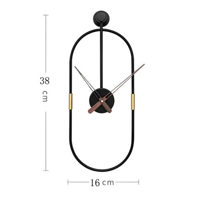 Avelena | Artic | Minimalist Große Wand Uhr – Modernes Dekoratives Zeitmessgerät