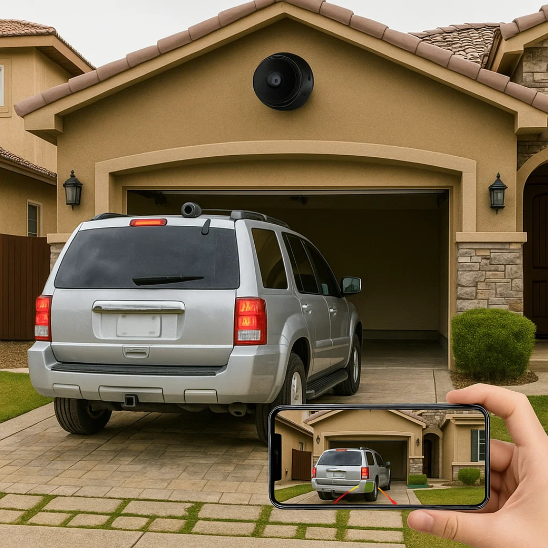 Avelena | DriveCam | Drahtloses HD-Rückfahrkamera mit 32GB SD-Karte