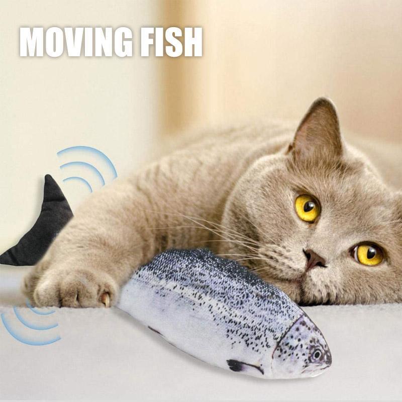 Avelena | Simulation Usb Laden Katze Fisch Spielzeug