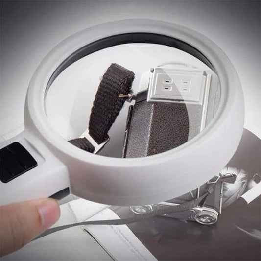 Avelena | 30-fache optische Lupe mit LED-Licht