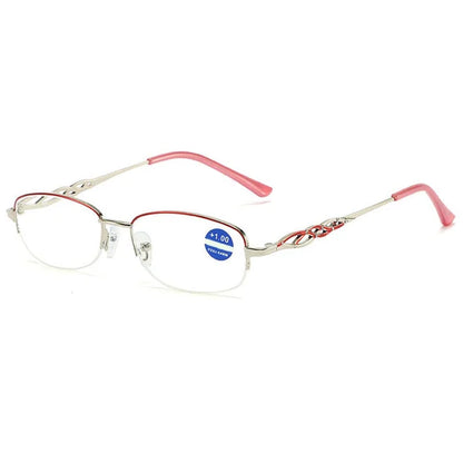 Avelena | 2024 neue hohe Härte Anti-Blau Licht Saphir Lesebrille Dual Focus Intelligente Lesebrille