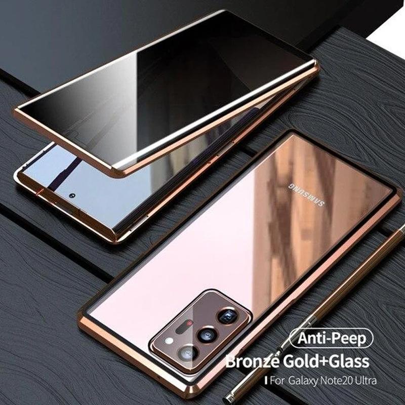 Avelena | Samsung Anti-Peep Gehärtetes Glas Handyhülle