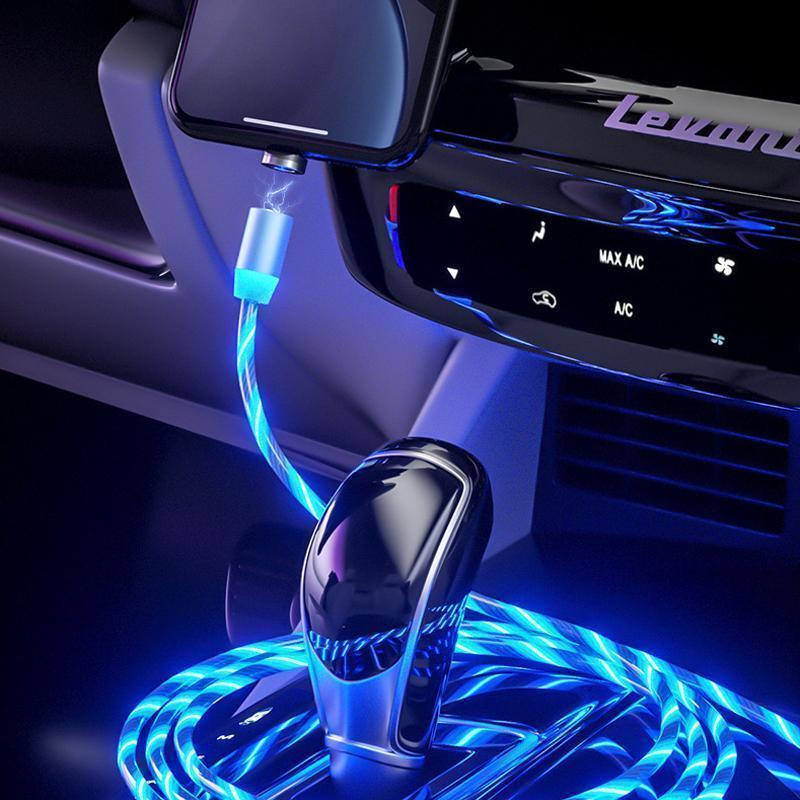 Avelena | Led Magnetisches 3 In 1 Usb Ladekabel