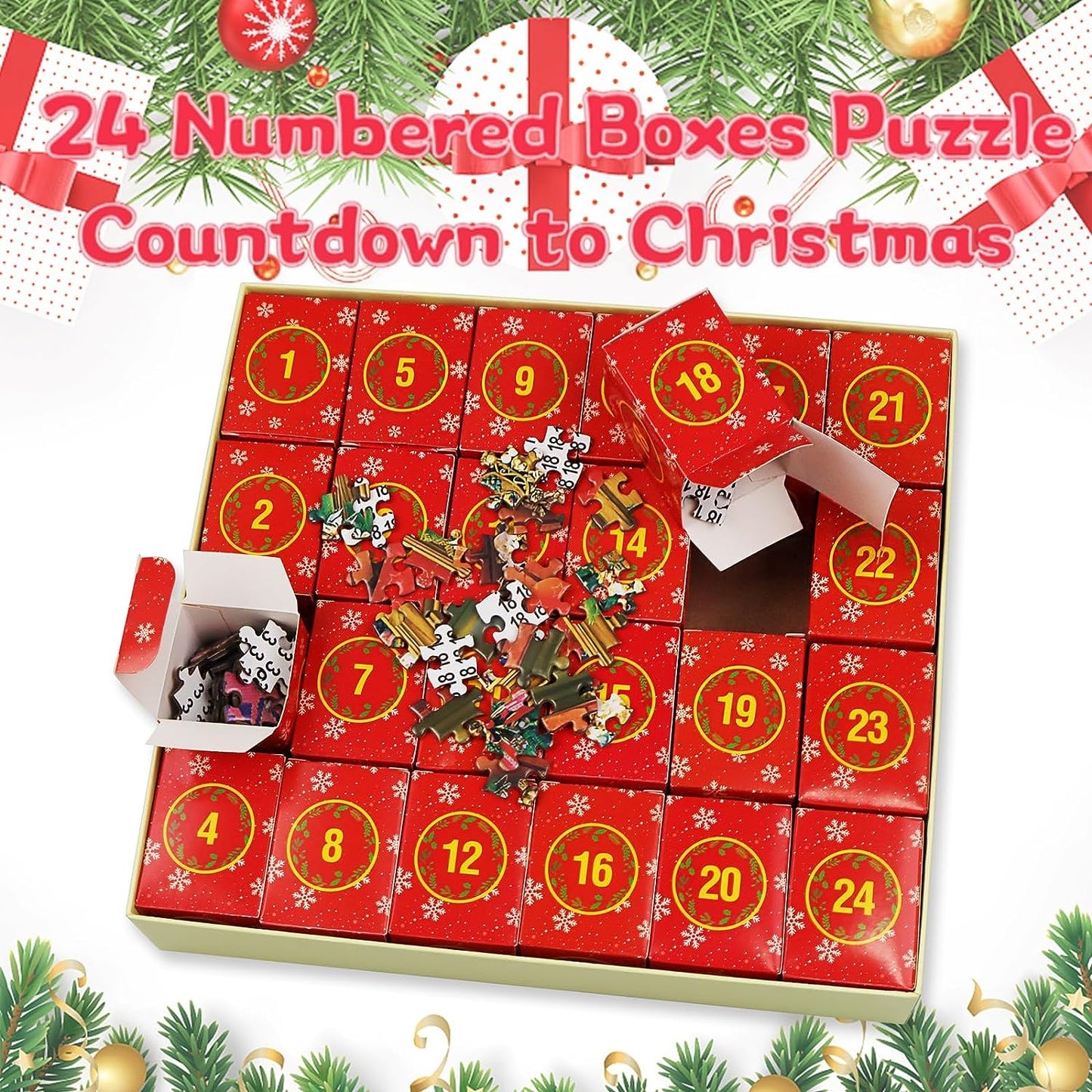Avelena | Adventskalender Weihnachtspuzzle