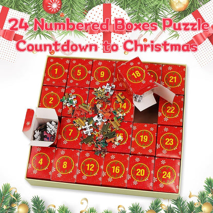 Avelena | Adventskalender Weihnachtspuzzle