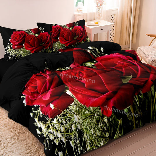 Avelena | PetalWhispers - Romantische Rosen Bettwäsche