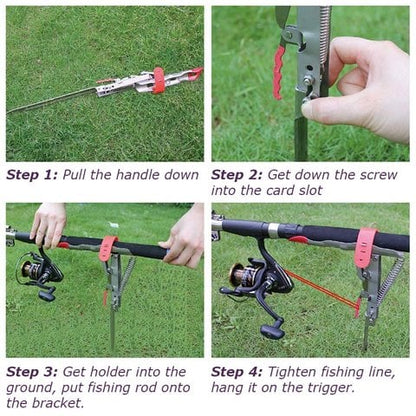 Avelena | Automatischer Angelrutenhalter
