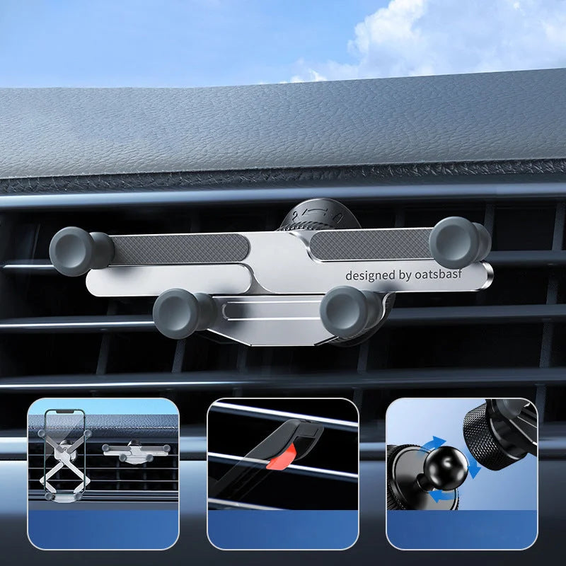 Avelena | Drehbare Luftventil Halterung Auto Handyhalter