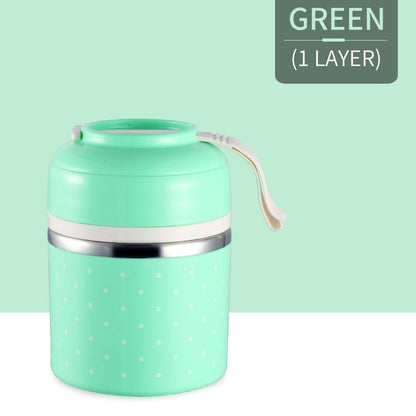 Avelena | Leckagesichere Edelstahl Thermo-Lunchboxen