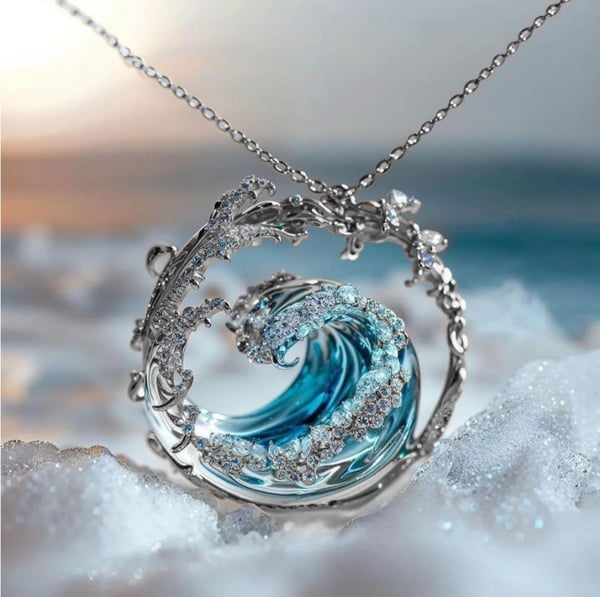 Avelena | Halskette Elegante Maritime Kette In Gold/Silber