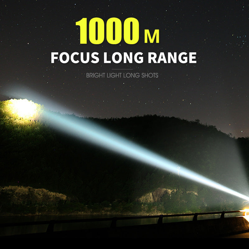 Avelena | 30000-5000 Lumen Hochleistungs-LED-Taschenlampe, wasserdicht