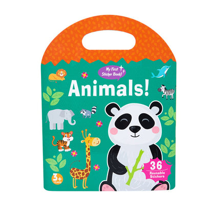 Avelena | Wiederverwendbares Stickerbuch - Kinder von Geräten fernhalten!