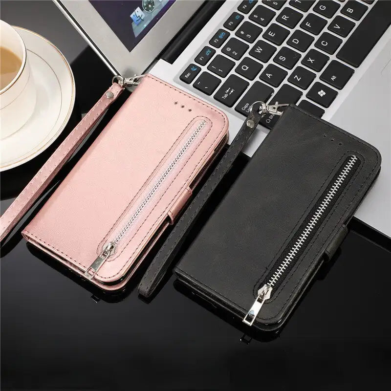 Avelena | Leder Tasche für Samsung Galaxy