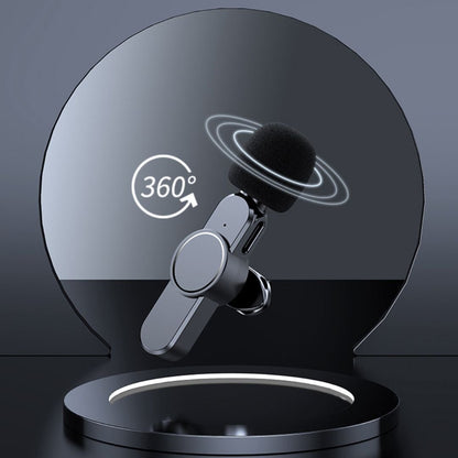 Avelena | Kabelloses Mini-Mikrofon für Smartphone – Lavalier-Mikrofon mit Rauschunterdrückung & 10h Akku