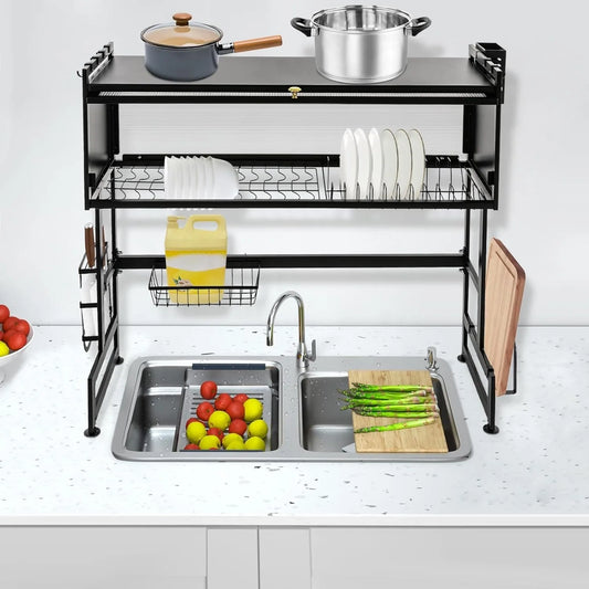 Avelena | 2Stock Über Spüle Geschirr Trockenregal Geschirr Organizer Regal Geschirrablage