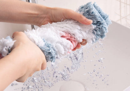 Avelena | Feblilac Get Naked Weiße Boden Badezimmermatte, 50x80cm Badezimmerteppich, Plüsch wasserabsorbierend, rutschfeste Toilettamatte, Kunst Badezimmermatten, Beste Badteppiche