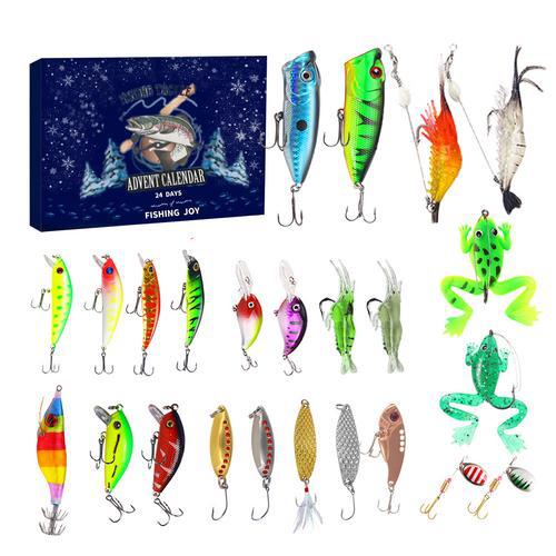 Avelena | Vorverkauf>>24 Tage Weihnachts Countdown Fisch Angelset