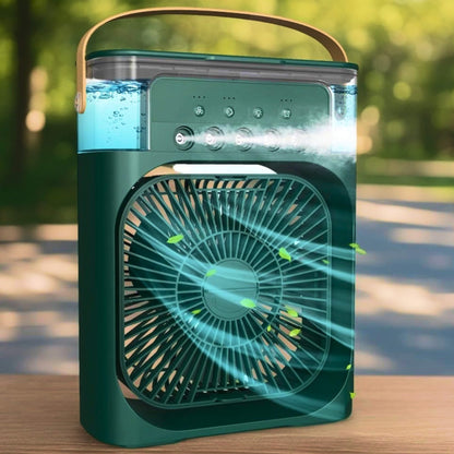 Avelena | 3-in-1 Luftkühler Luftbefeuchter | Tragbar, einstellbare Ventilatorgeschwindigkeiten & ideal für Schlafzimmer, Büros & kleine Räume