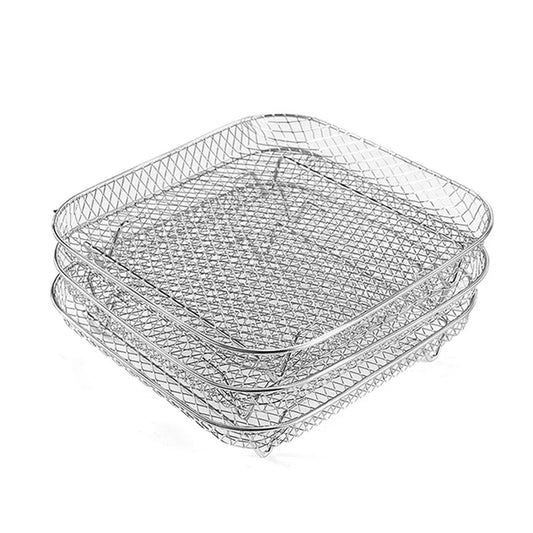Avelena | 3-Tier Edelstahl Air Fryer Rack Universelles Stapelbares Zubehör
